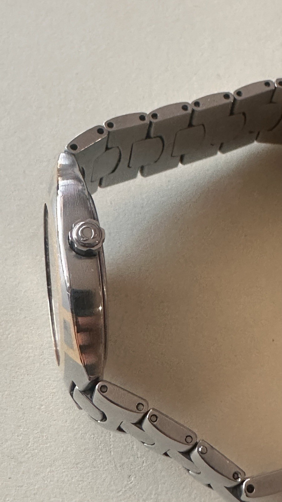 OMEGA Seamaster Polaris Two-Tone Black Dial Date