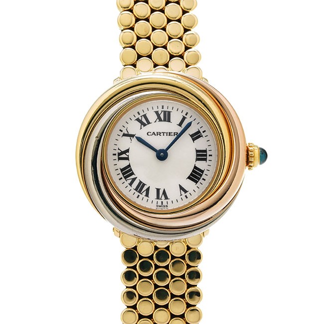 Cartier Trinity 27mm W60001S8 18K Yellow Gold/Stainless Steel Women’s Watch