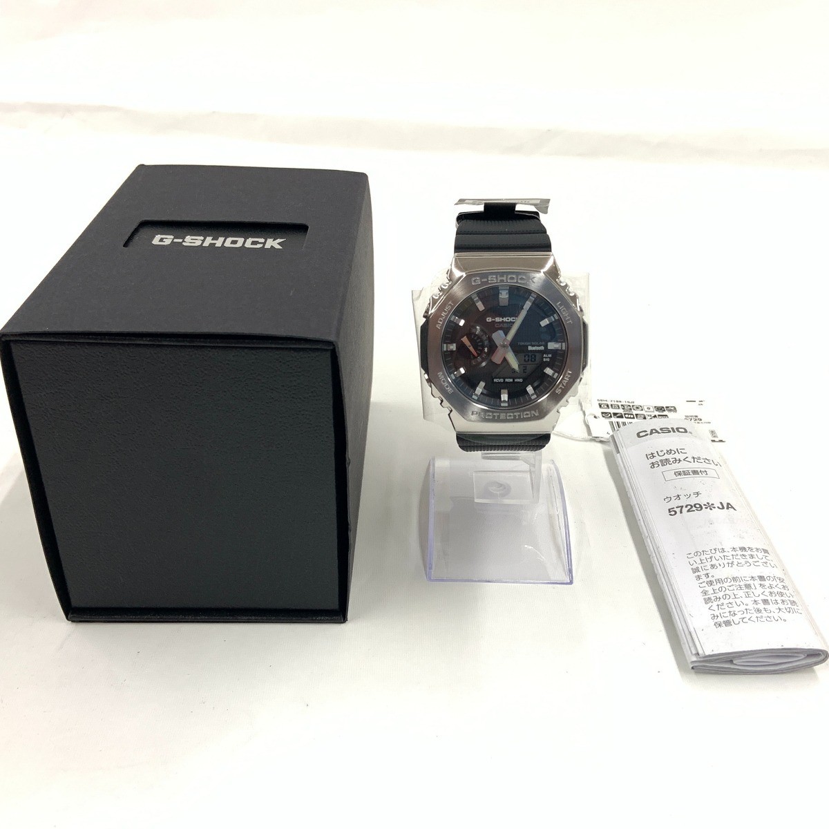 CASIO 2100 Series Tough Solar Bluetooth Smartphone Link Rubber Watch GBM 2100 Si
