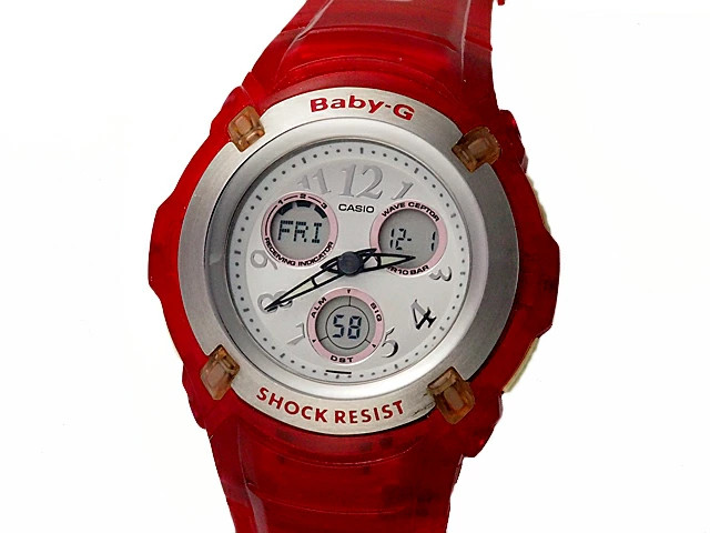 Fujiya CASIO Baby G BG 1500J Ladies Quartz Wristwatch Used