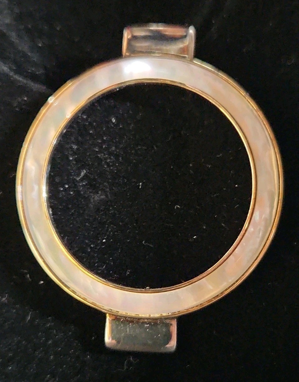Sterling Silver Ecclissi Watch With Changeable Bezel And Bands- Vintage