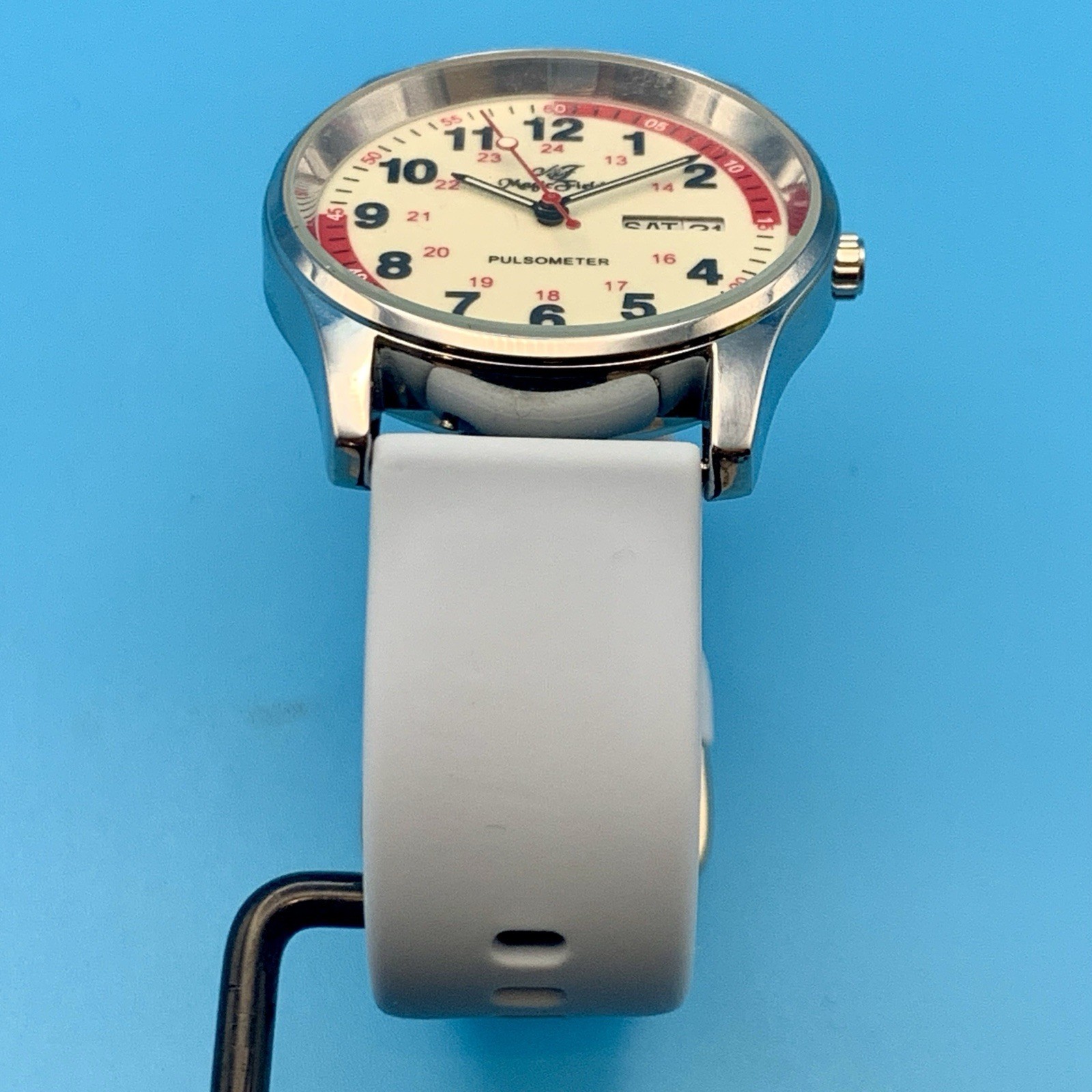 MF MAGIC FIELD PULSOMETER Men’s Women’s Nurse Doctor Field Watch Works New Batt