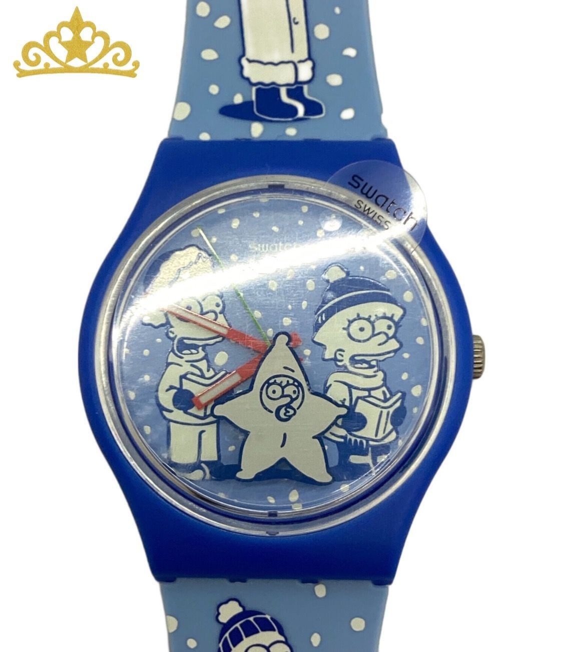 SWATCH x Anime The Simpsons Wristwatch Quartz Simpsons Wristwatch