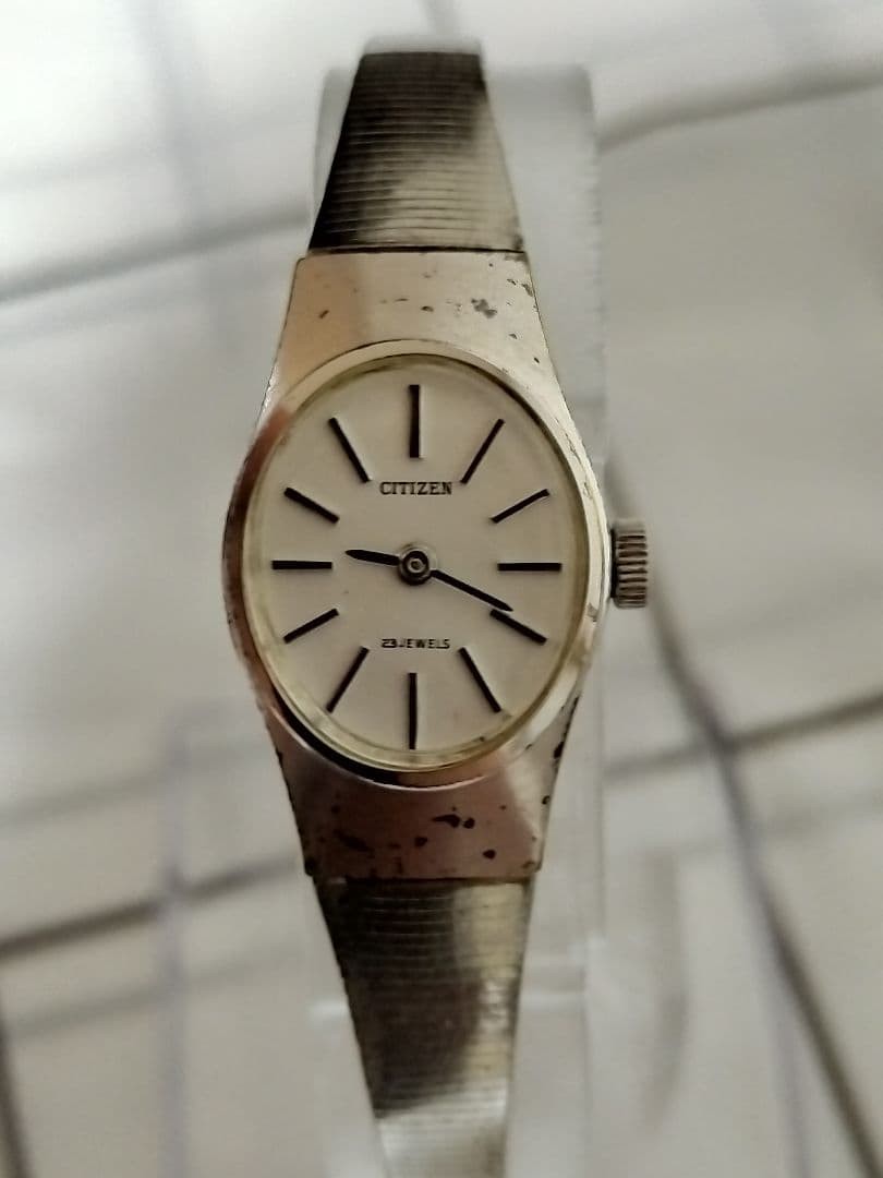 Antique CITIZEN manual winding watch, 23 jewels, WGP-6700, working condition.