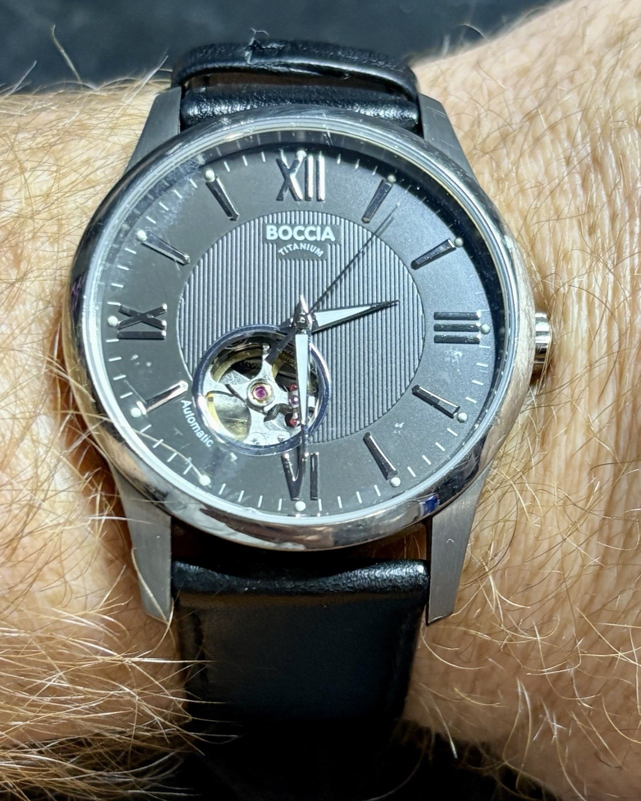Boccia Men’s Titanium Automatic Watch