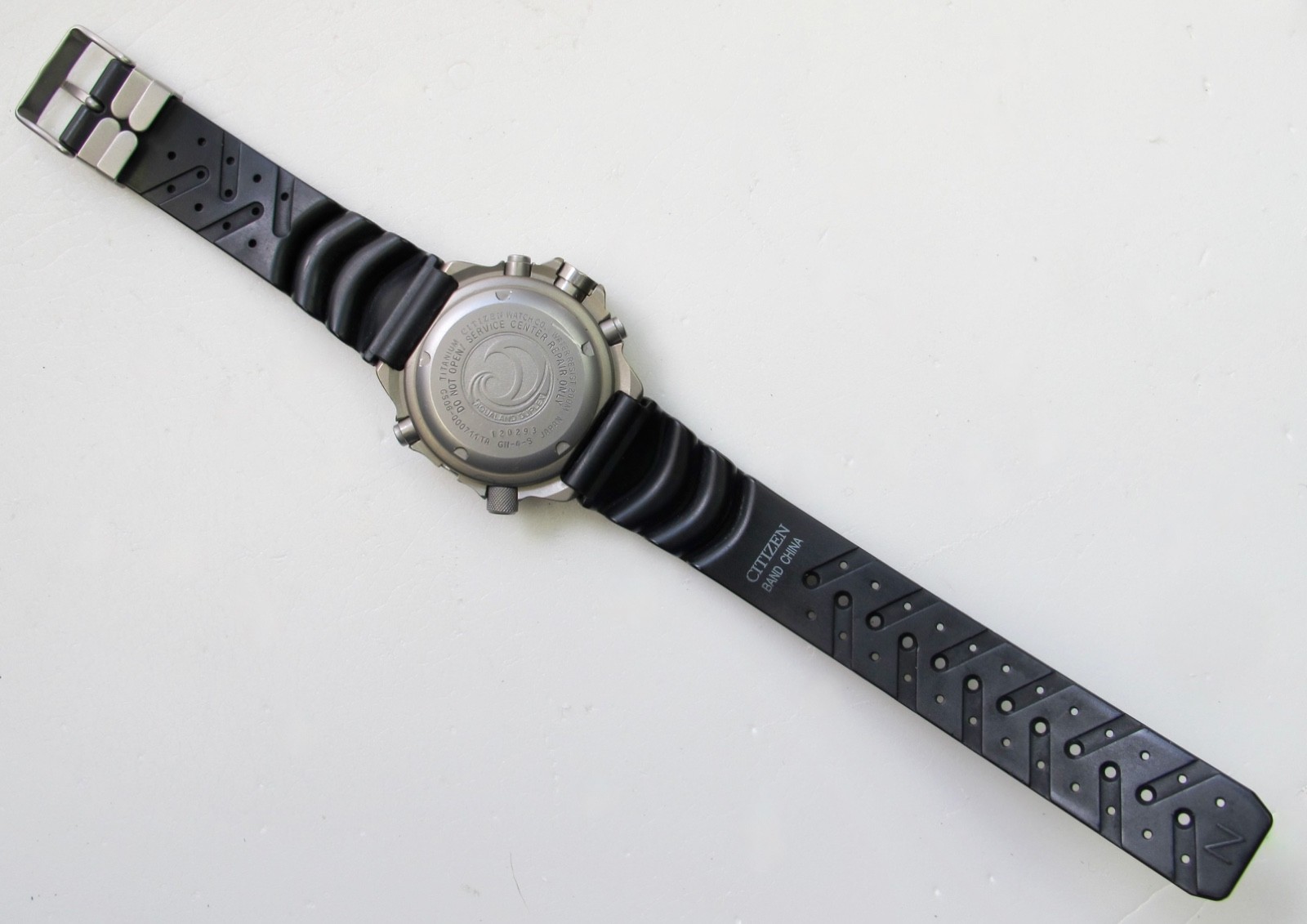 Citizen Aqualand Duplex Titanium Dive Watch C506-Q00711 TA