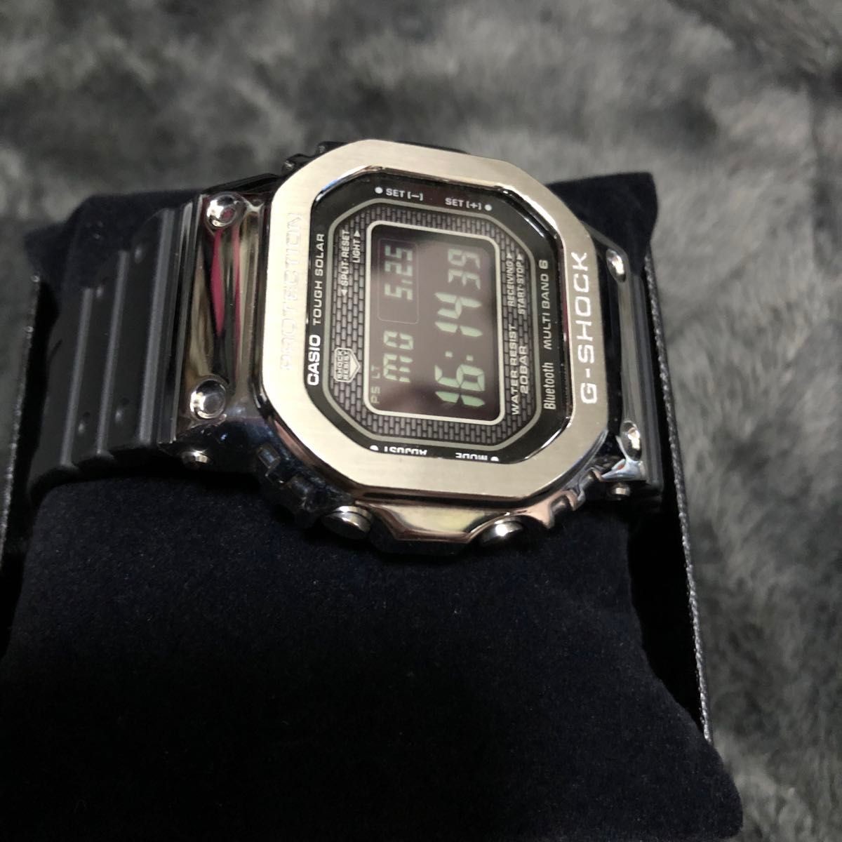 [B1P] CASIO G SHOCK GMW B5000 1JF Full Metal Radio Solar [w7x]