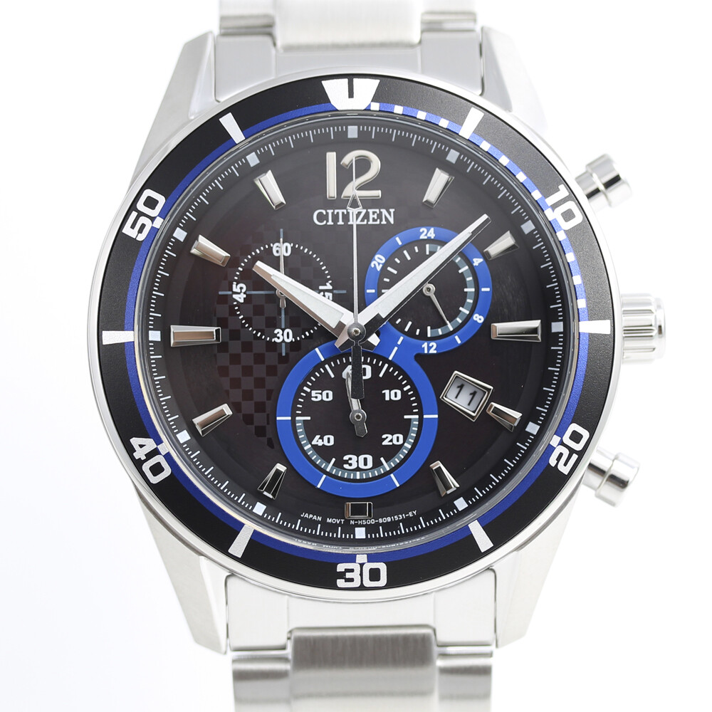 CITIZEN COLLECTION VO10-6741F Eco-Drive Chronograph Solar Analog Black