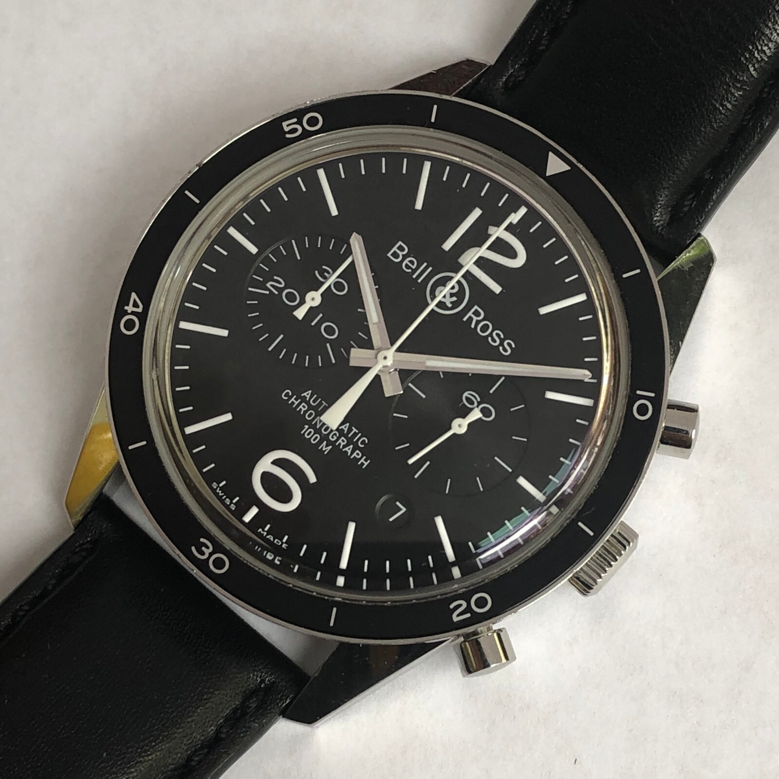 BELL &ROSS BR126-95-SP AUTOMATIC MOVEMENT 42 MM WRIST WATCH CHRONOGRAPH