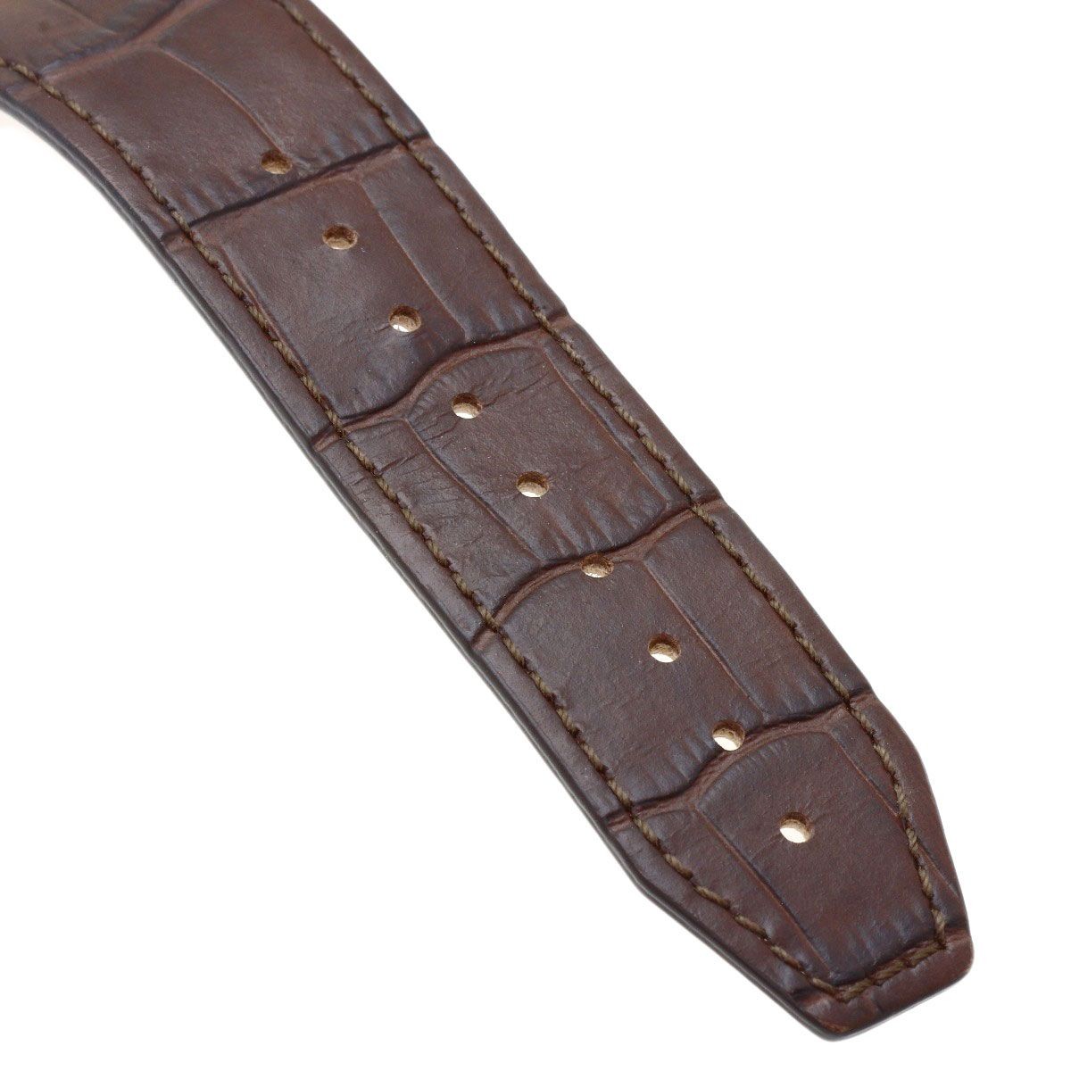 Salvatore Ferragamo SFEX00419 Round Face Wristwatch SS Leather Men’s Used