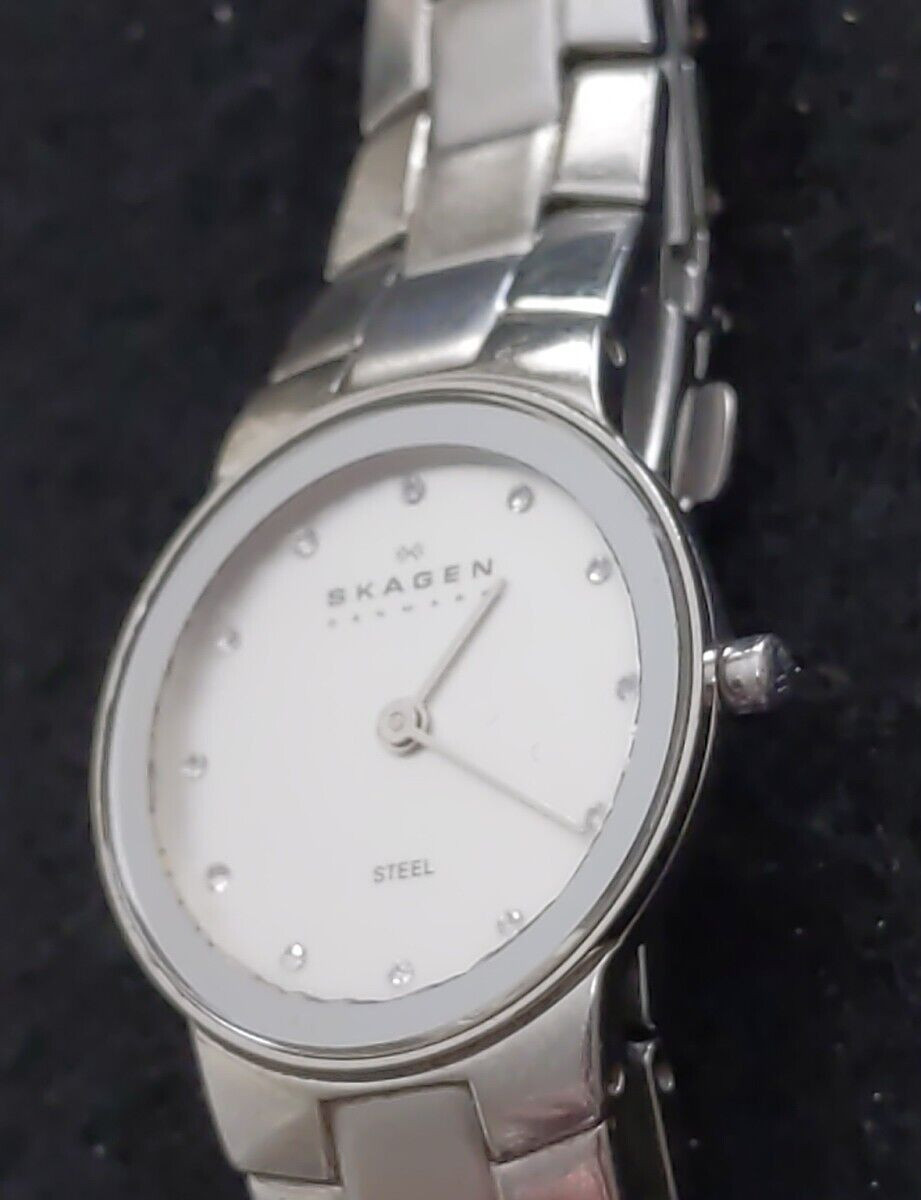 Skagen 430SSXD Ladies Stainless Quartz Mineral Crystal Wristwatch