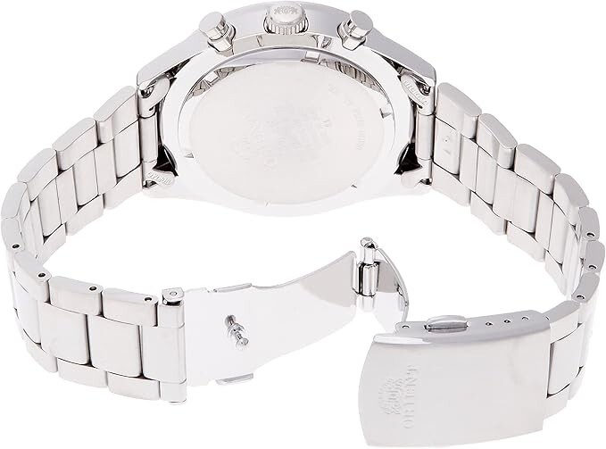 ORIENT Watch Panda Solar Chronograph Japan White Men’s Neo 70’s WV0041TX New
