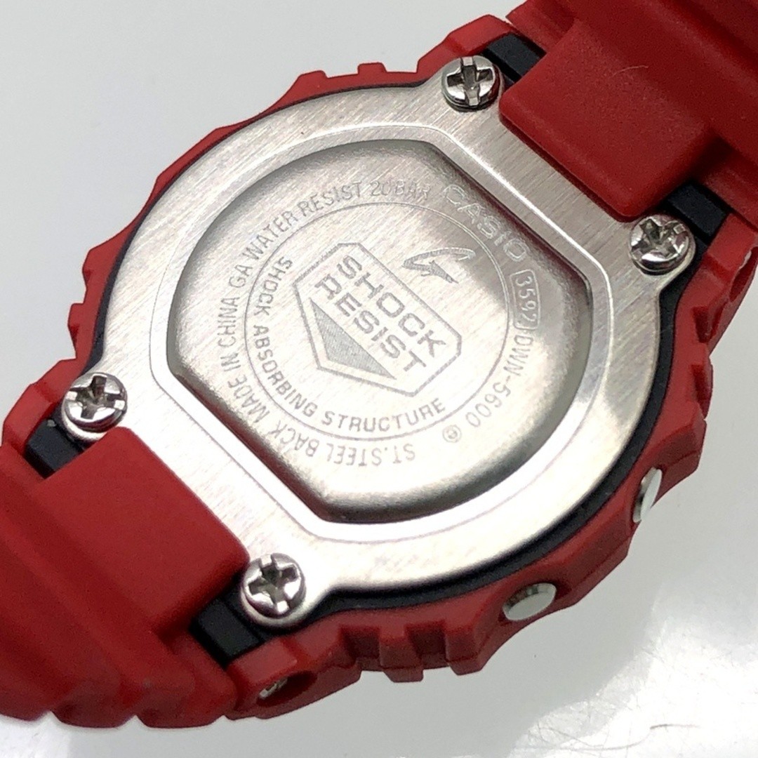 G SHOCK nano DWN 5600 4 Ring Type Watch Watch Ring Red November 2025 Release