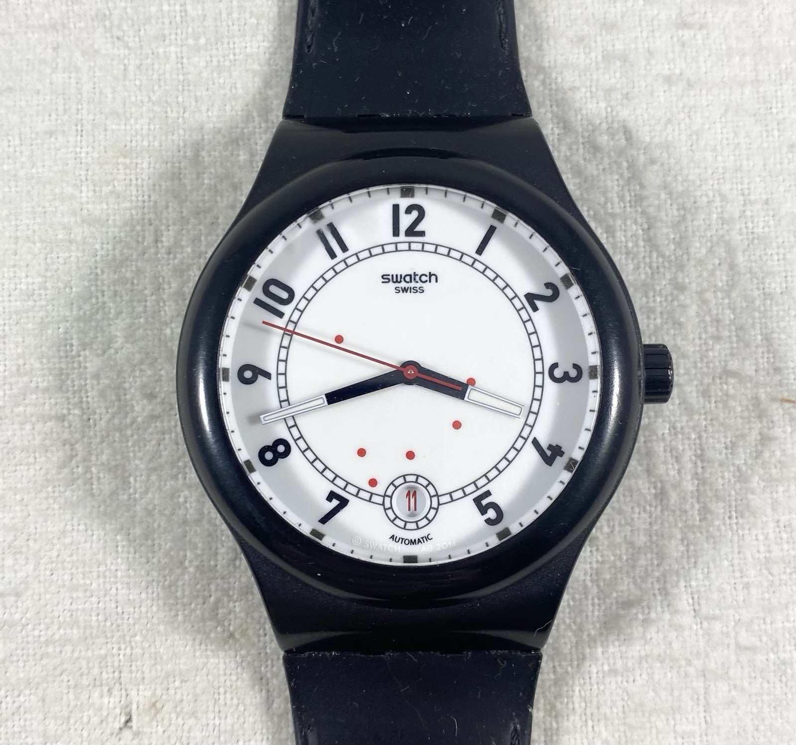 Swatch Sistem 51 Automatic 19 Jewel Watch Runs Well