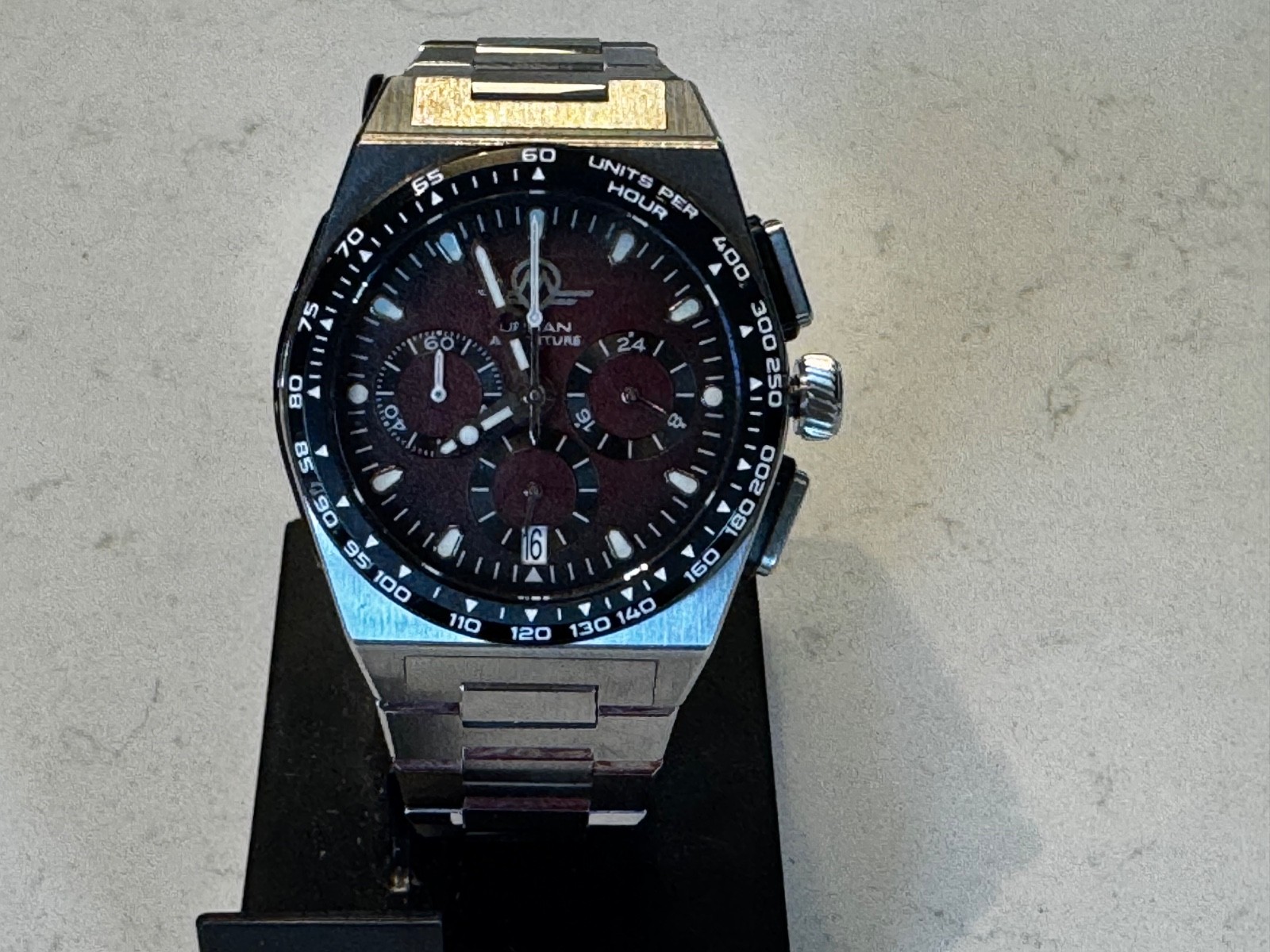 watch men mechaquartz chrono