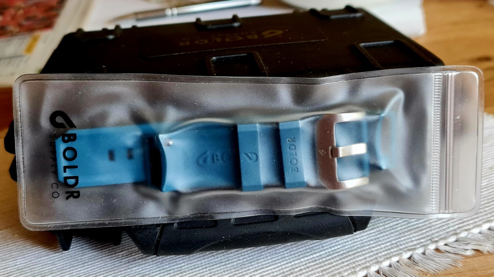 BOLDR ODYSSEY REGATTA ADMIRAL WATCH BLUE DIAL #058/100 FULL KIT BEAUTIFUL
