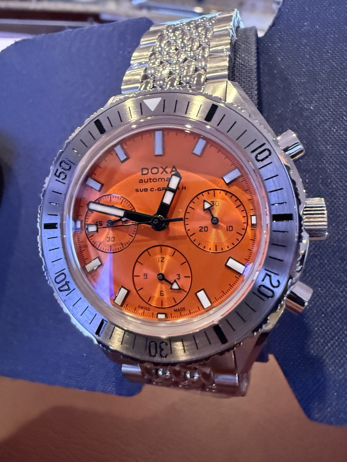 Doxa Sub 200 C-Graph Chronograph 42mm 797.10.351.10 Store Display MINT
