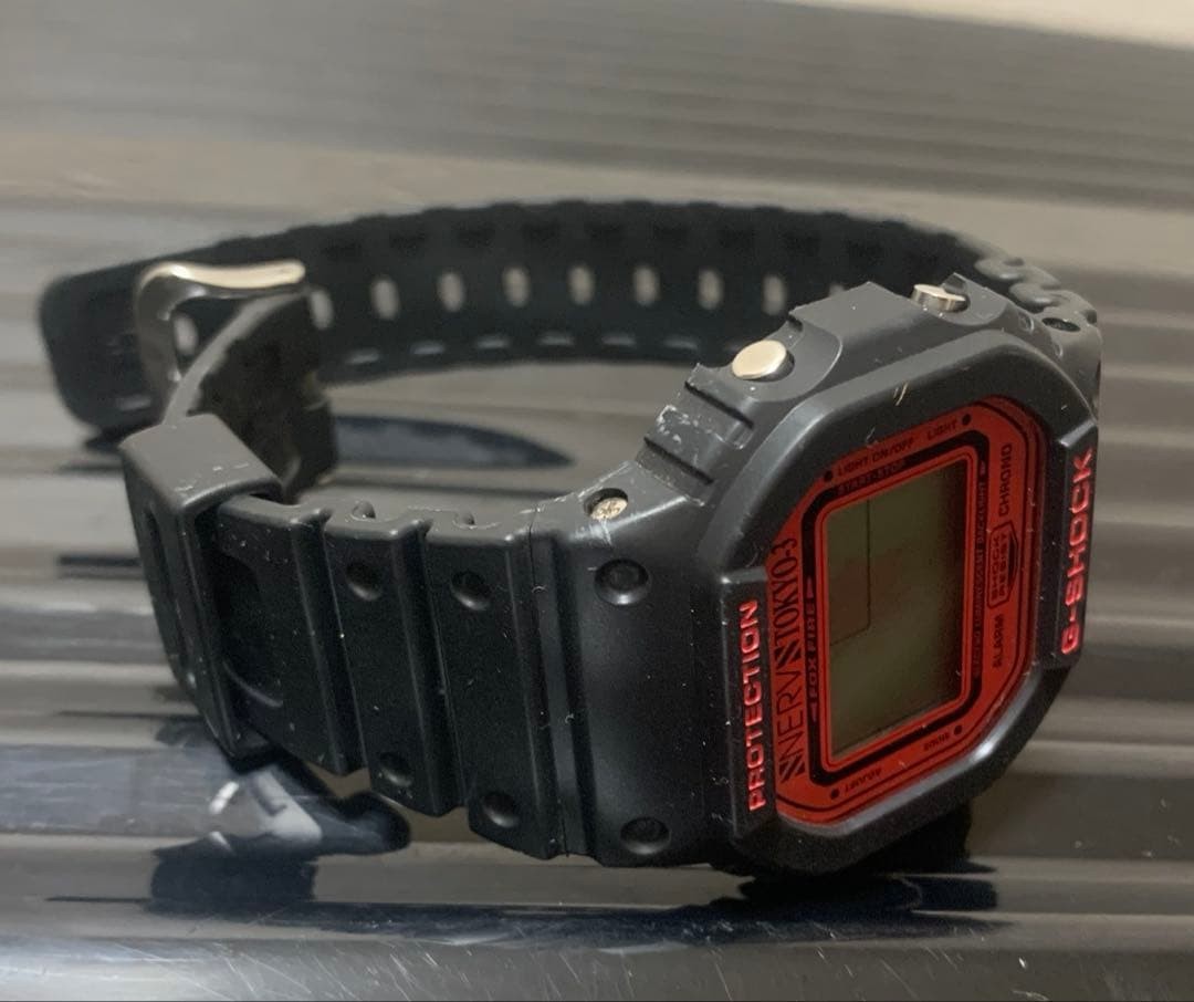 CASIO G-SHOCK Evangelion New Theatrical Edition NERV DW-5600VT Used Japan