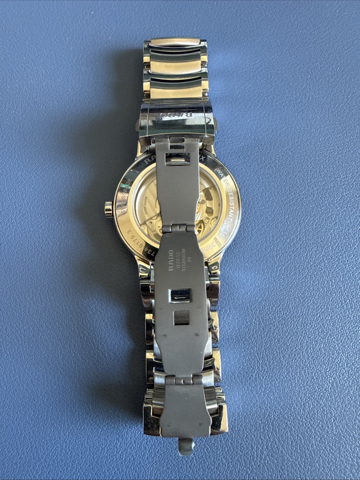 RADO Centrix R30179113 Automatic Stainless Men’s Watch 38mm Skeleton Dial
