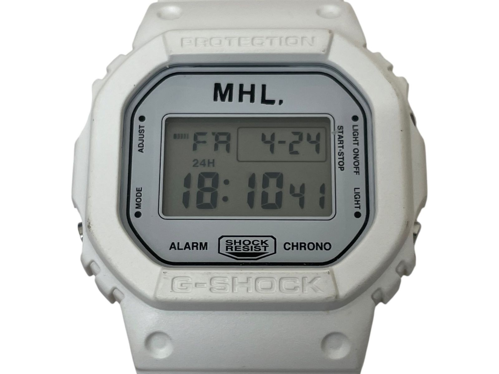 Casio G-Shock DW-5600VT Digital Watch White Quartz From Japan