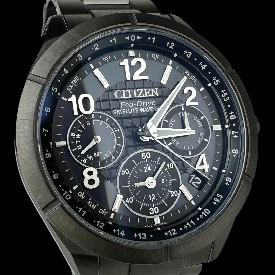 CITIZEN Attesa CC9075-52E F900 Eco-Drive GPS Watch Used