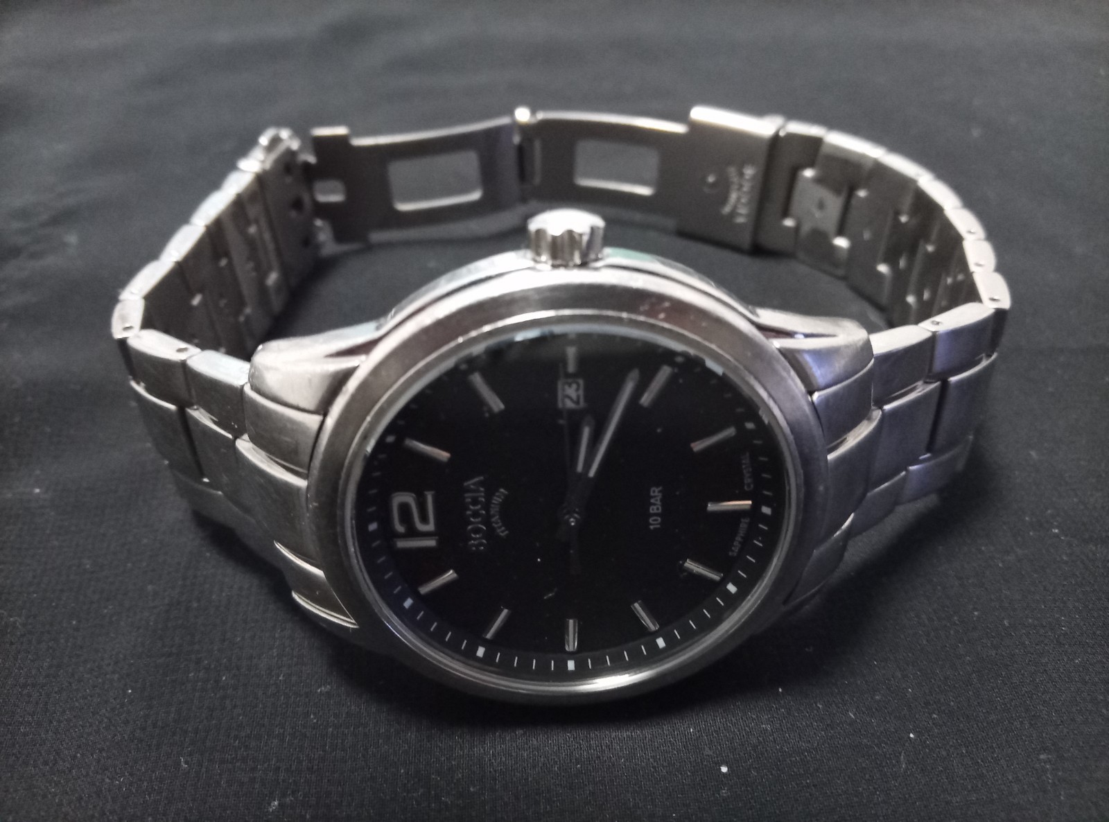 Boccia Titanium 3681 01 Men’s Watch – Sapphire Crystal, 100M WR – Lightweight