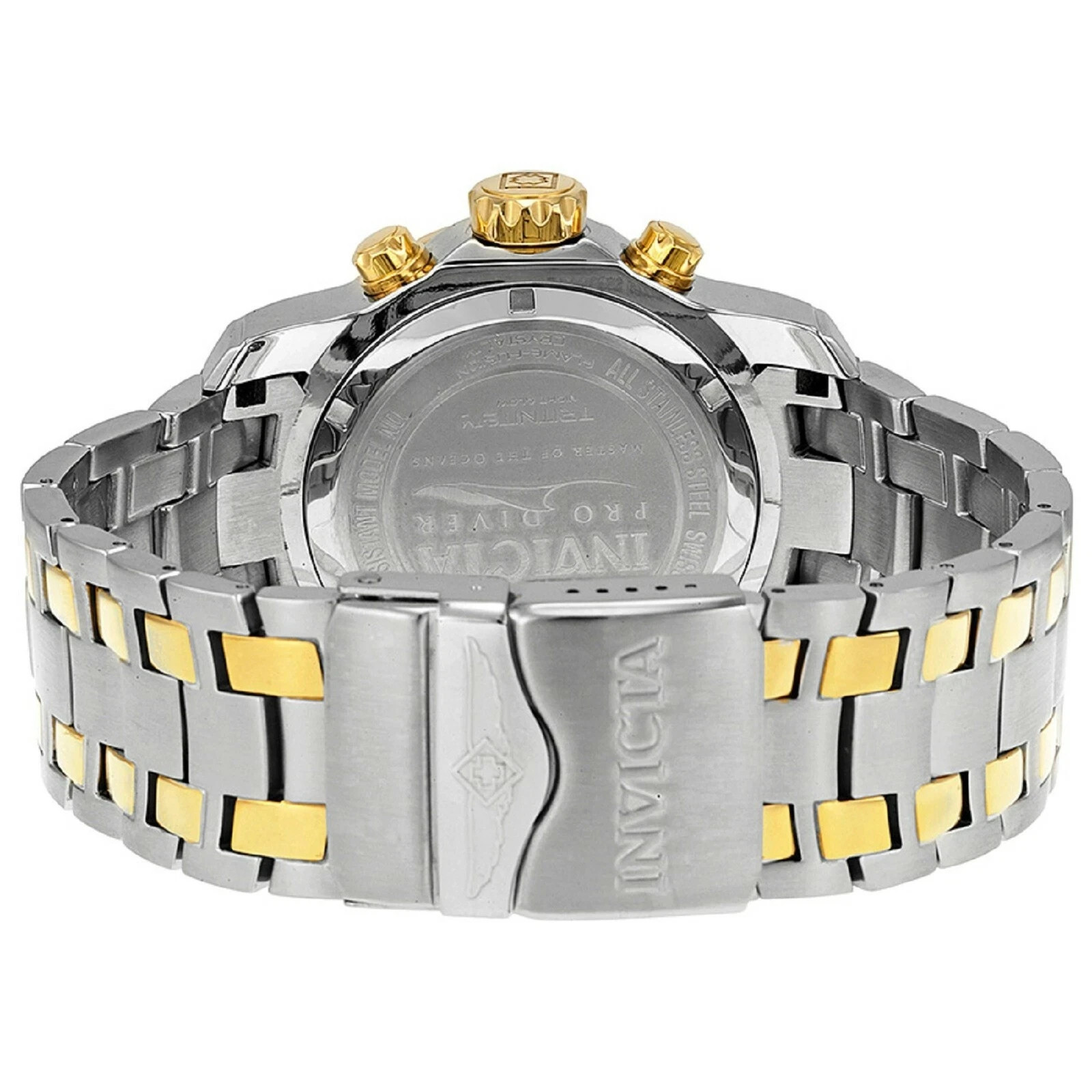 0077 – Invicta Pro Diver SCUBA Men’s Watch – 48mm, Steel, Dark Blue & Gold