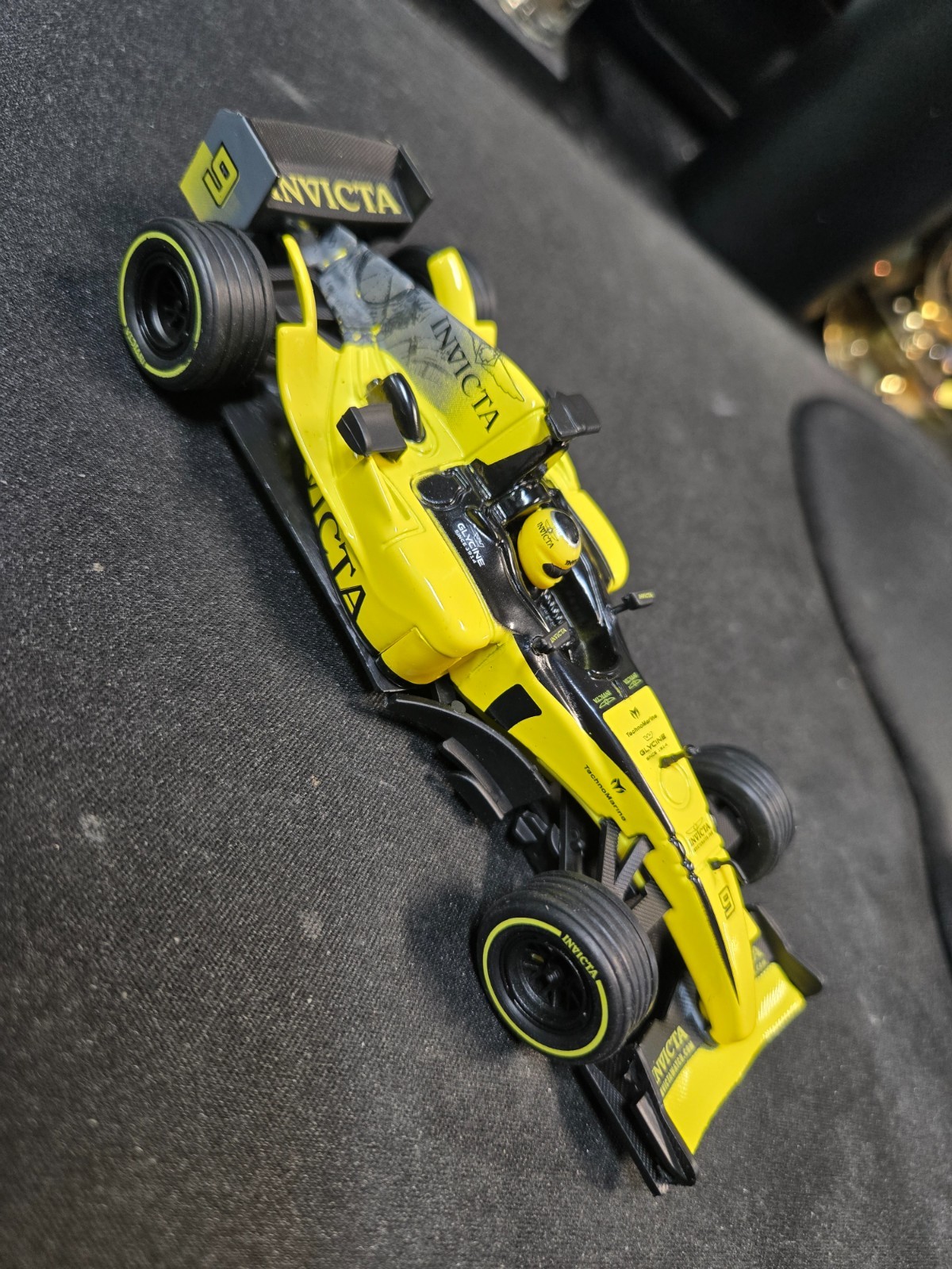 Invicta Special Edition Replica Racing Car w/ Invicta 44mm Speedway Bundle