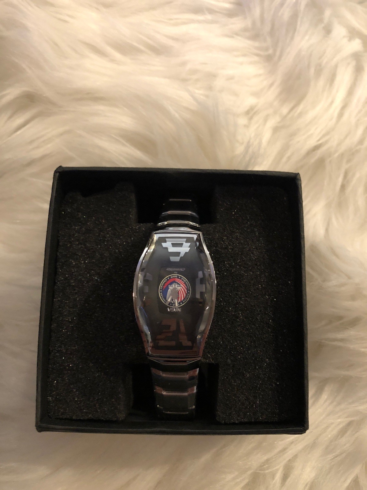 Chronotech NASA CT.6281L-12M silver stainless-steel band watch NEW