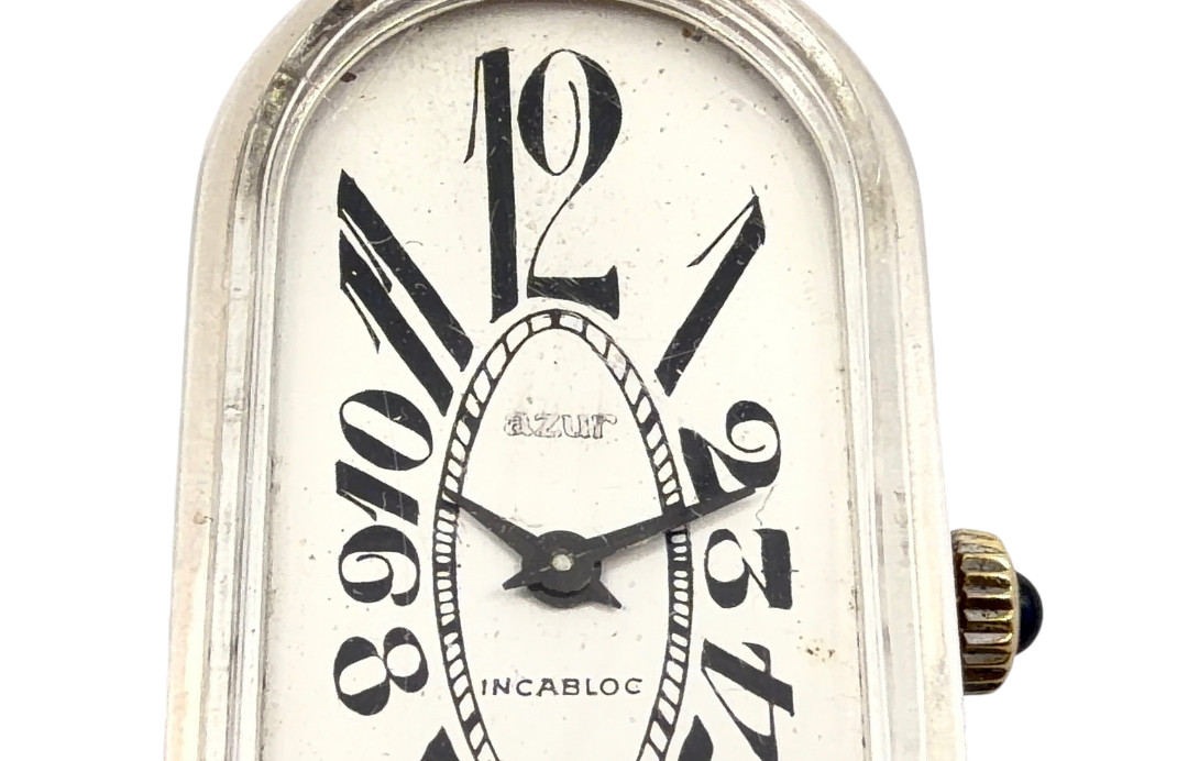 Azur Incabloc Sterling Silver Mechanical Watch
