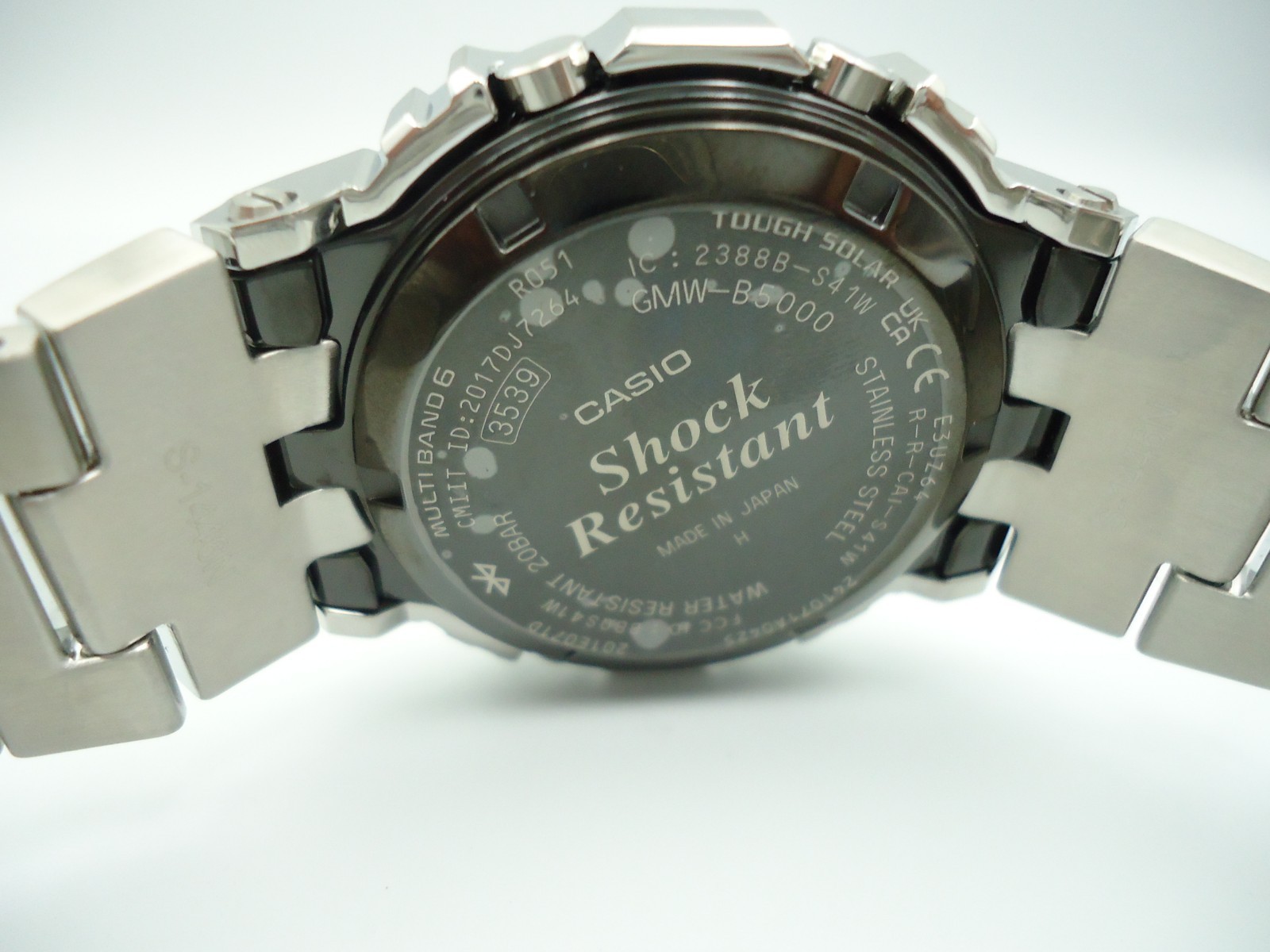 Casio G-Shock GMW-B5000D-1JF Full Metal Solar Bluetooth Digital Japan