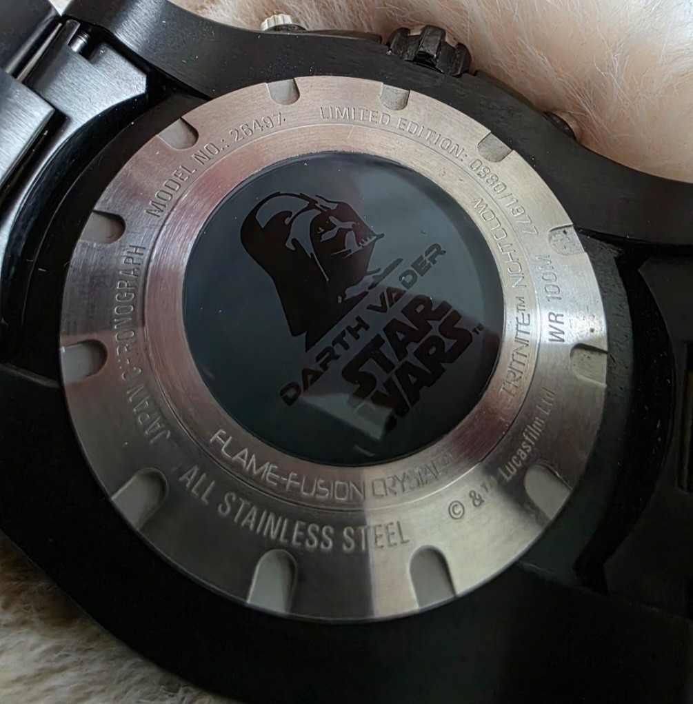 Invicta Limited Edition Star Wars Darth Vader Men’s 52mm+ Quartz Chrono
