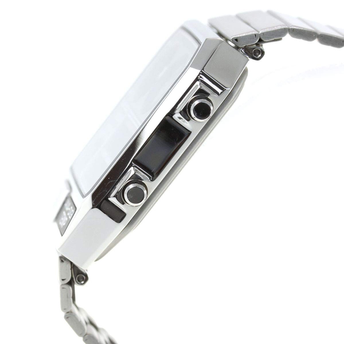 CITIZEN ANA-DIGI TEMP JG2101-78E Silver Analog Digital Men Watch Japan New