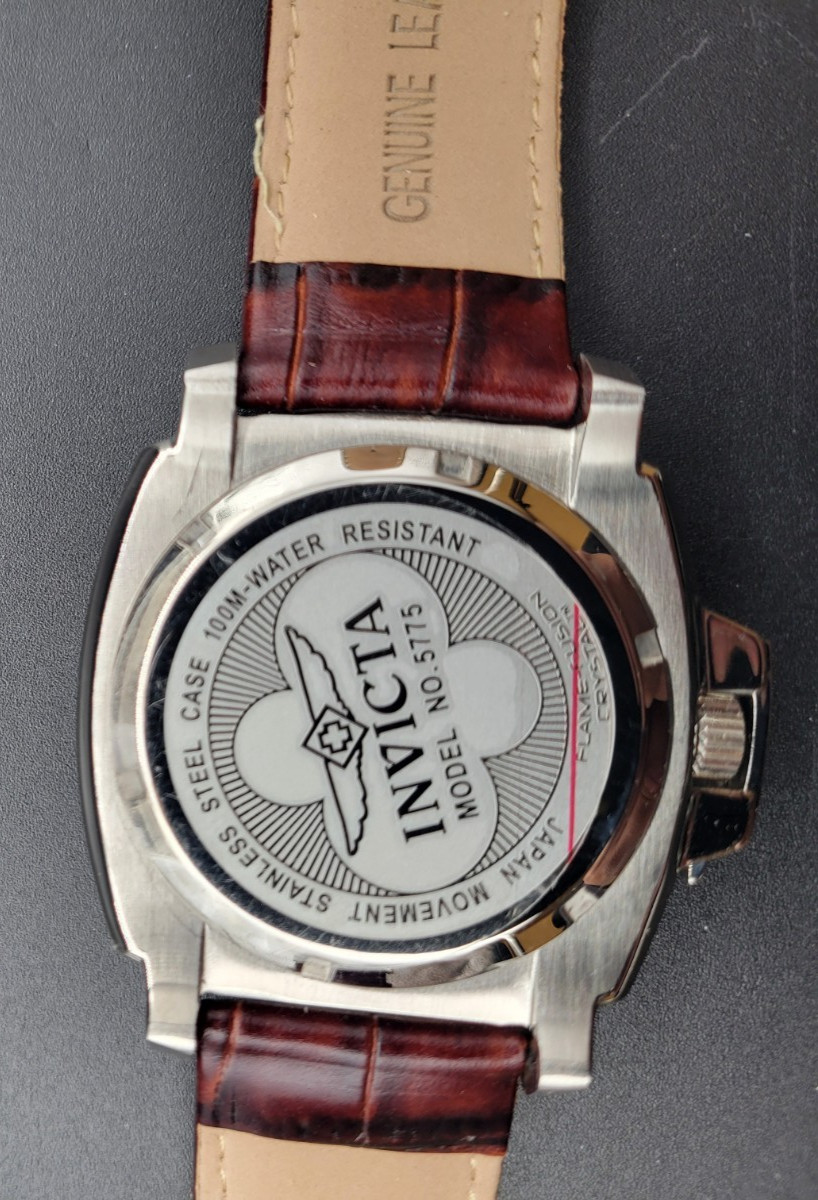 Vintage Invicta Special Edition Military Time Watch Model NO.5775