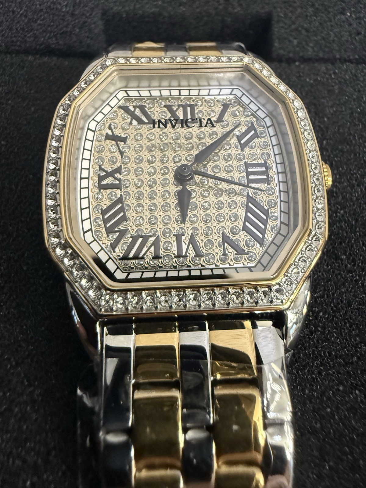 Beautiful Invicta Wildflower Women’s Watch – 27mm Two Tone Silver Dial 50080 New