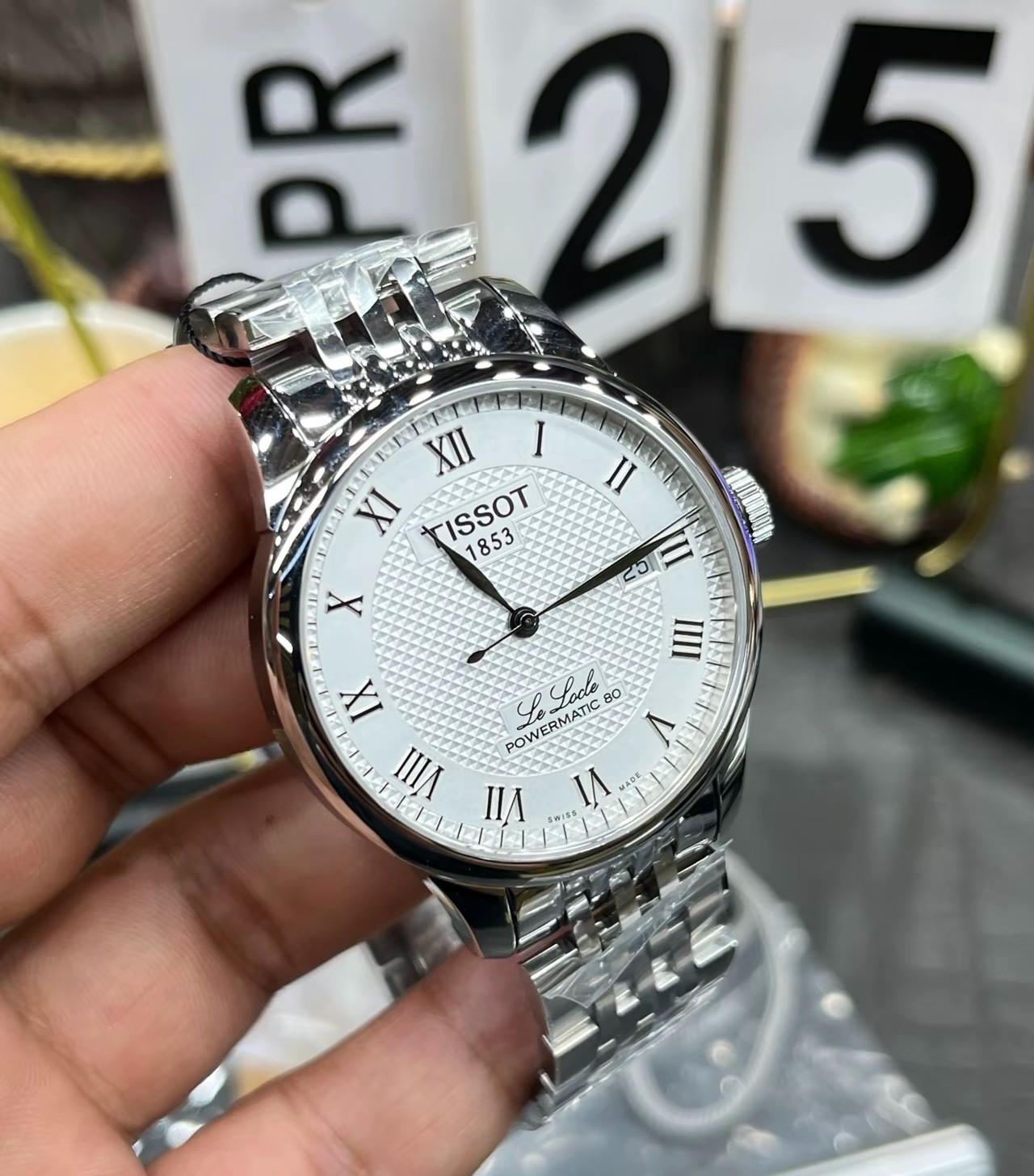 Tissot Le Locle Powermatic 80 Automatic Men’s Watch 39.3mm Steel Date New