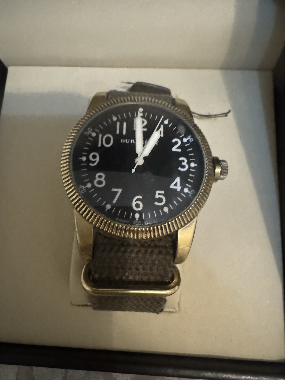 burberry watch men automatic used