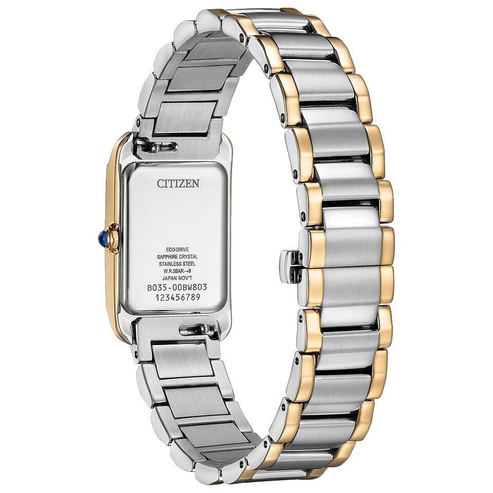 Citizen L El SQUARE Collection Eco Drive EW5624 54Y