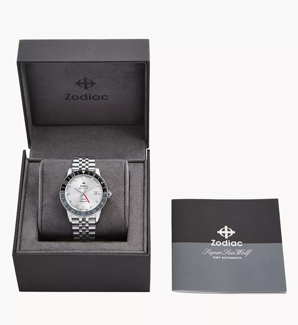 Super Sea Wolf GMT Automatic | Silver Dial Wristwatch ZO9415
