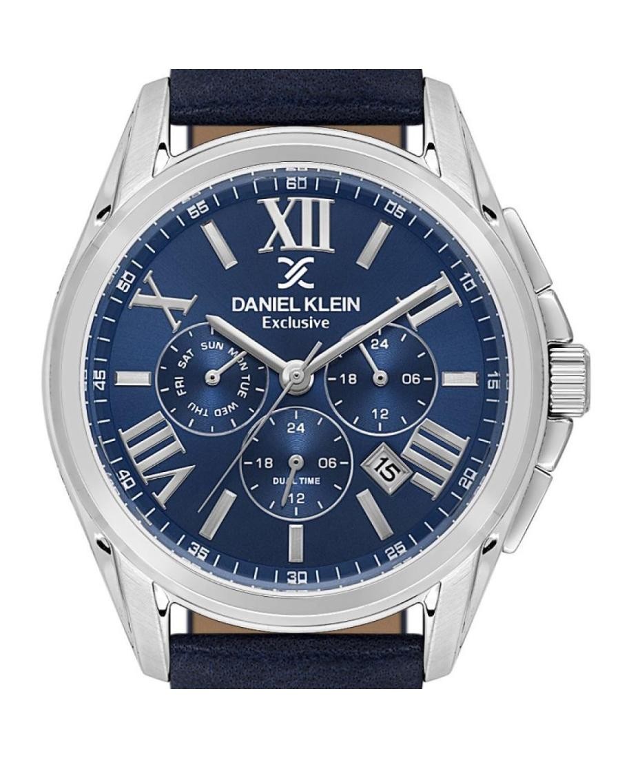 DANIEL KLEIN Men Analog Quartz Casual Watch Classic Dress Blue Dial Waterproof R