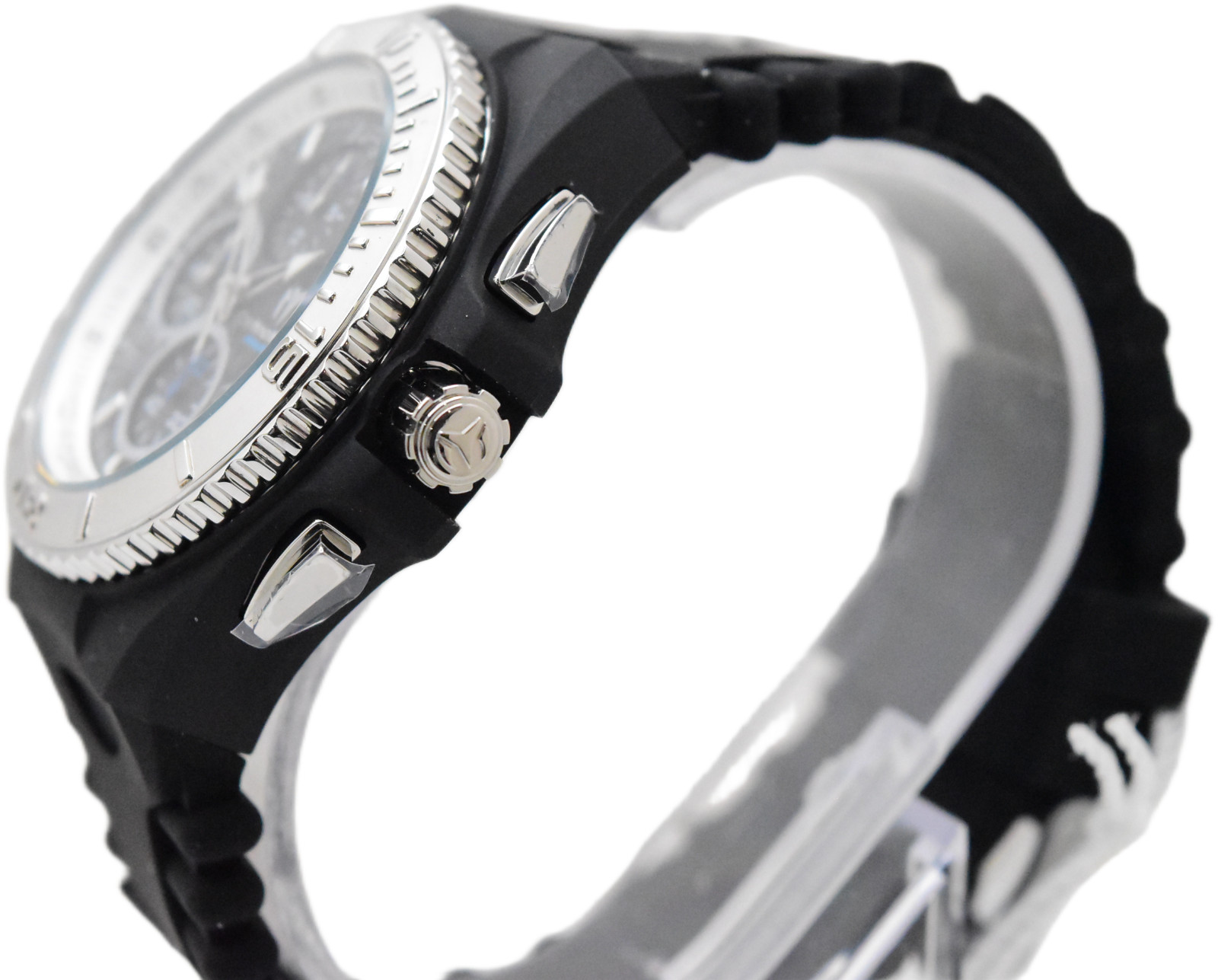TechnoMarine Cruise JellyFish Men’s 46mm Black Dial Chrono Watch TM-115110