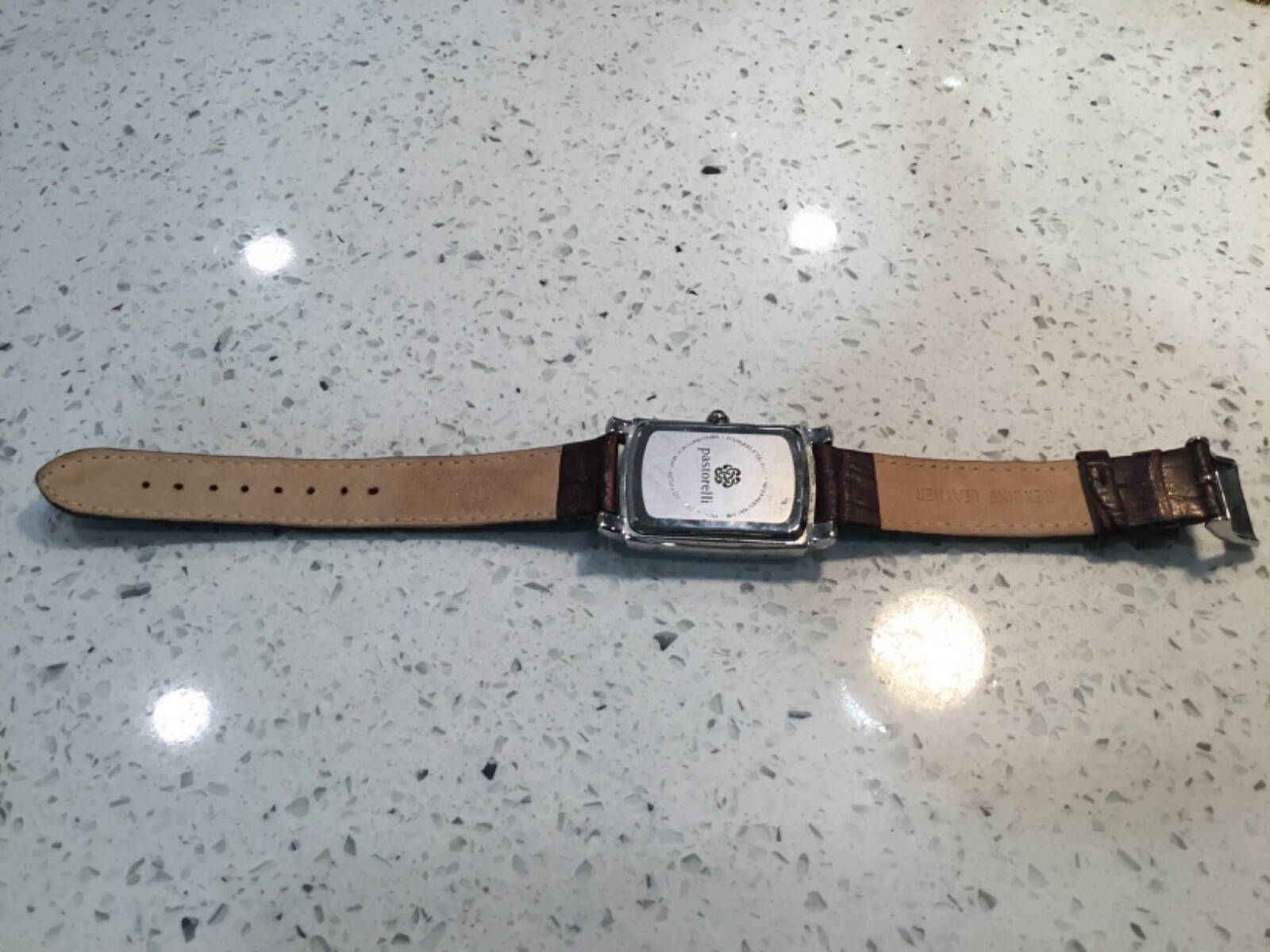 Pastorelli Men’s Watch Swiss Movement Water Resistant 30 Meters Leather Band