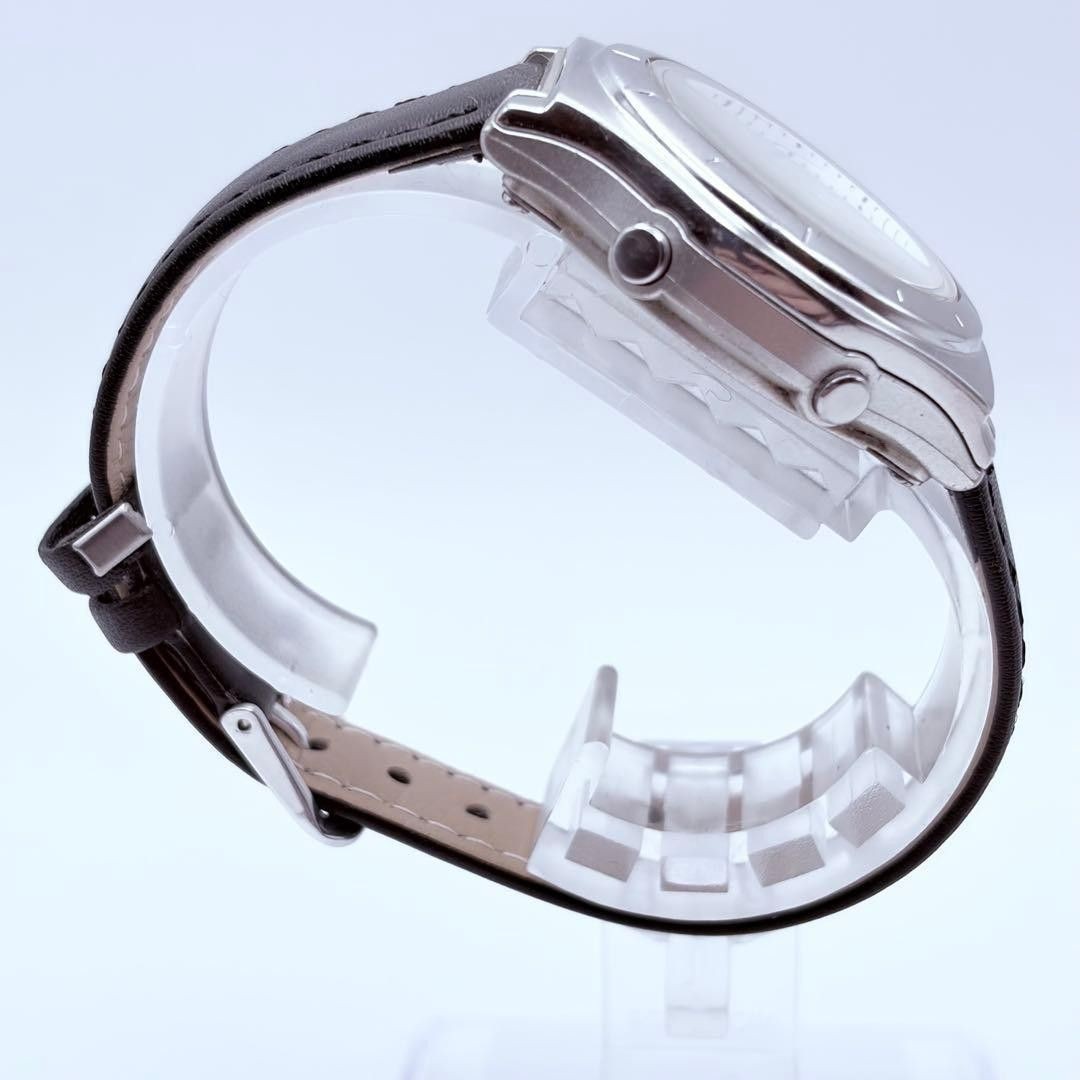 Working CASIO Solar Wave Ceptor Watch Blue Hand Day