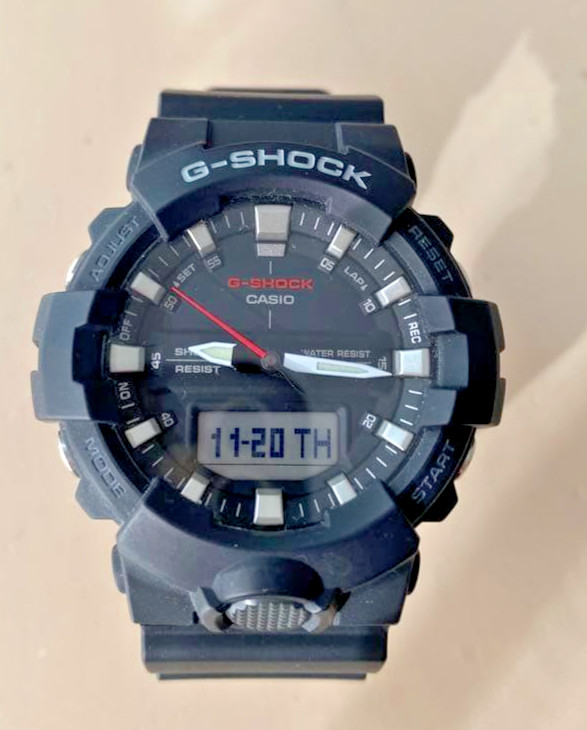 CASIO G-SHOCK GA-800-1AJF 5535 Big Case Dual Time Analog Digital Men Watch