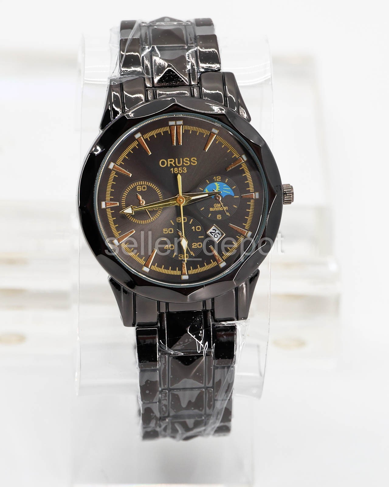 NEW BQ94 ORUSS Men’s Luxury Watch Polygonal 1853 watch w box & band tool