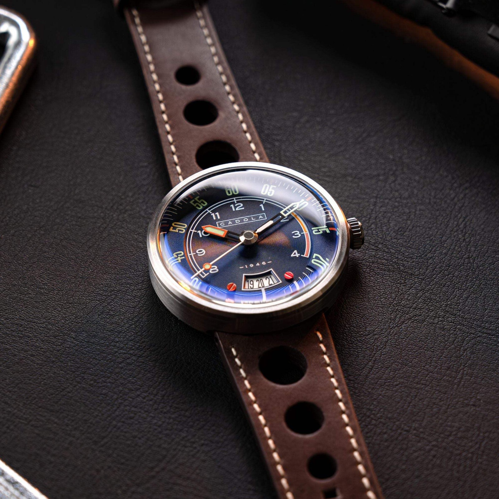 RPM Automatic Blue / Leather | Blue Dial Wristwatch CD-1055-02