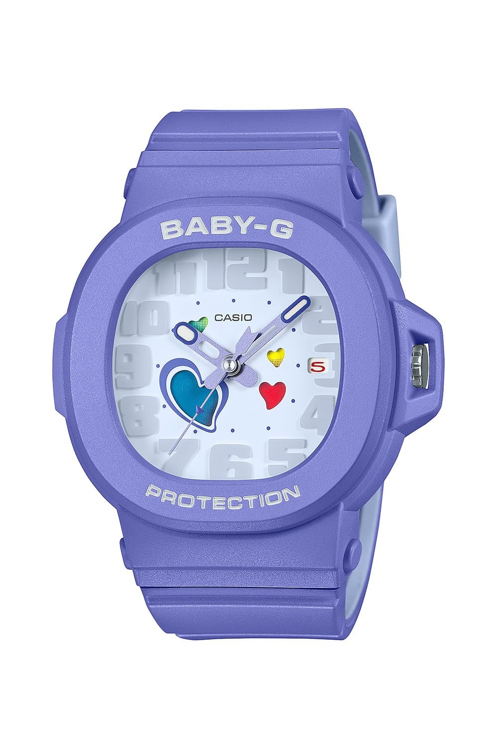 BABY-G PLAYFUL HEARTS SERIES BGA-10-6AJF Ladies’ Purple Watch
