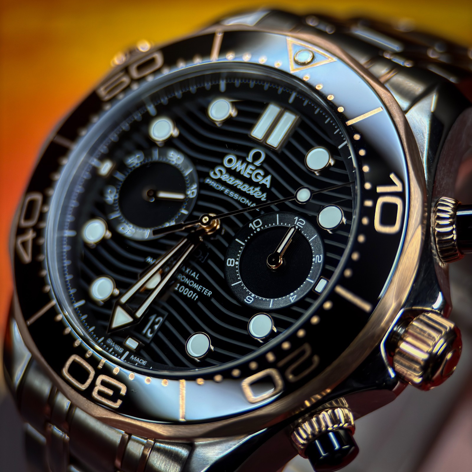 OMEGA Seamaster Diver 300M 210.20.44.51.01.001 BOX & PAPERS 2025 EXTRA STRAP
