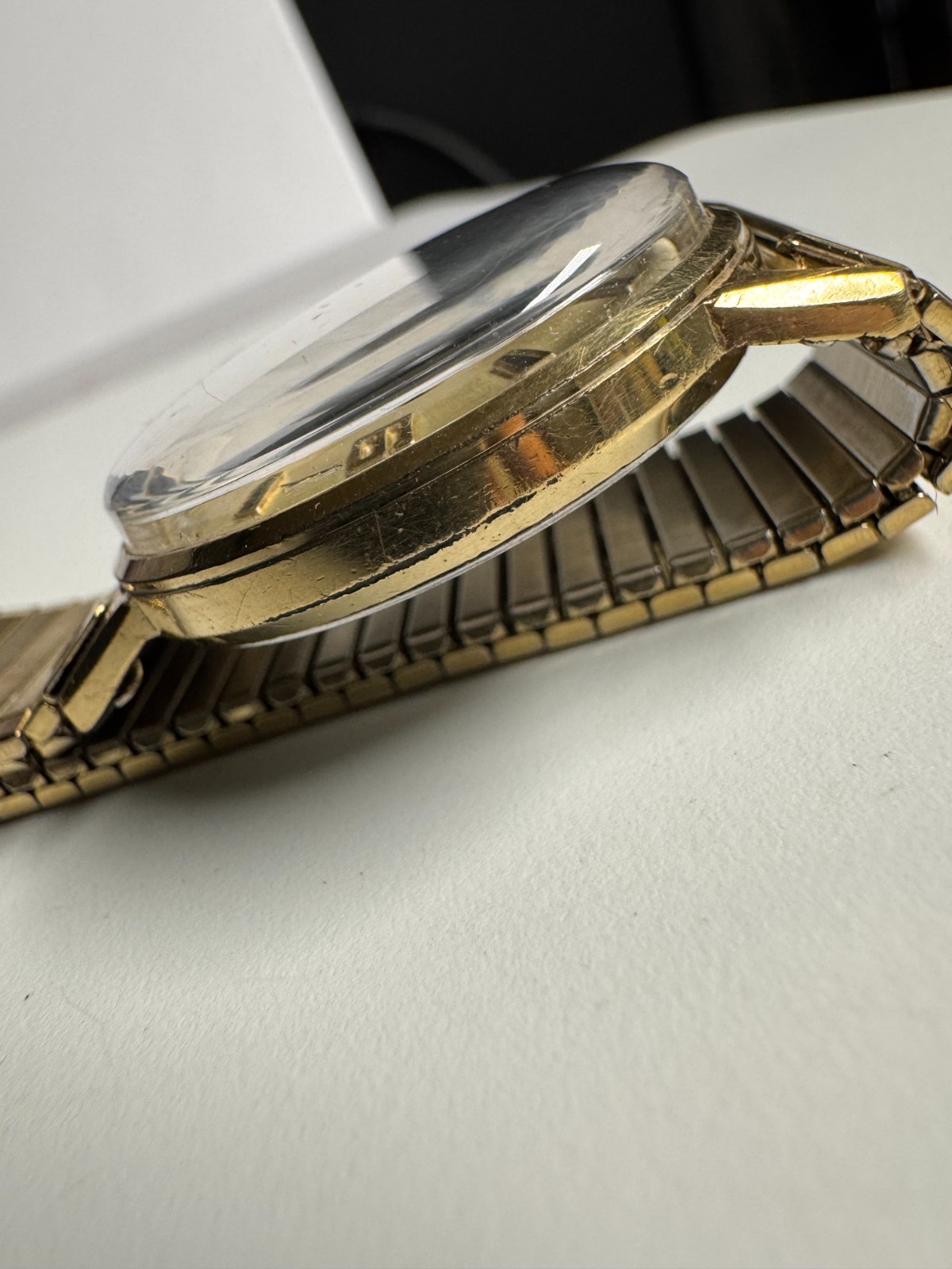 Timex/US Time Vintage 1968 Marlin Wind Up Watch 33MM “SEARS” Dial Runs Good