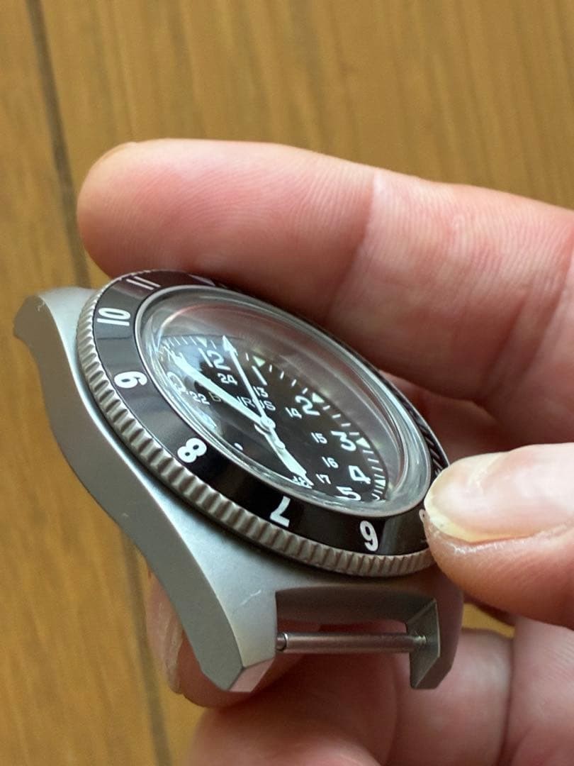 BENRUS TYPE-II CLASS A Military Watch Swiss Quartz Ronda SS 10ATM Domed Crystal